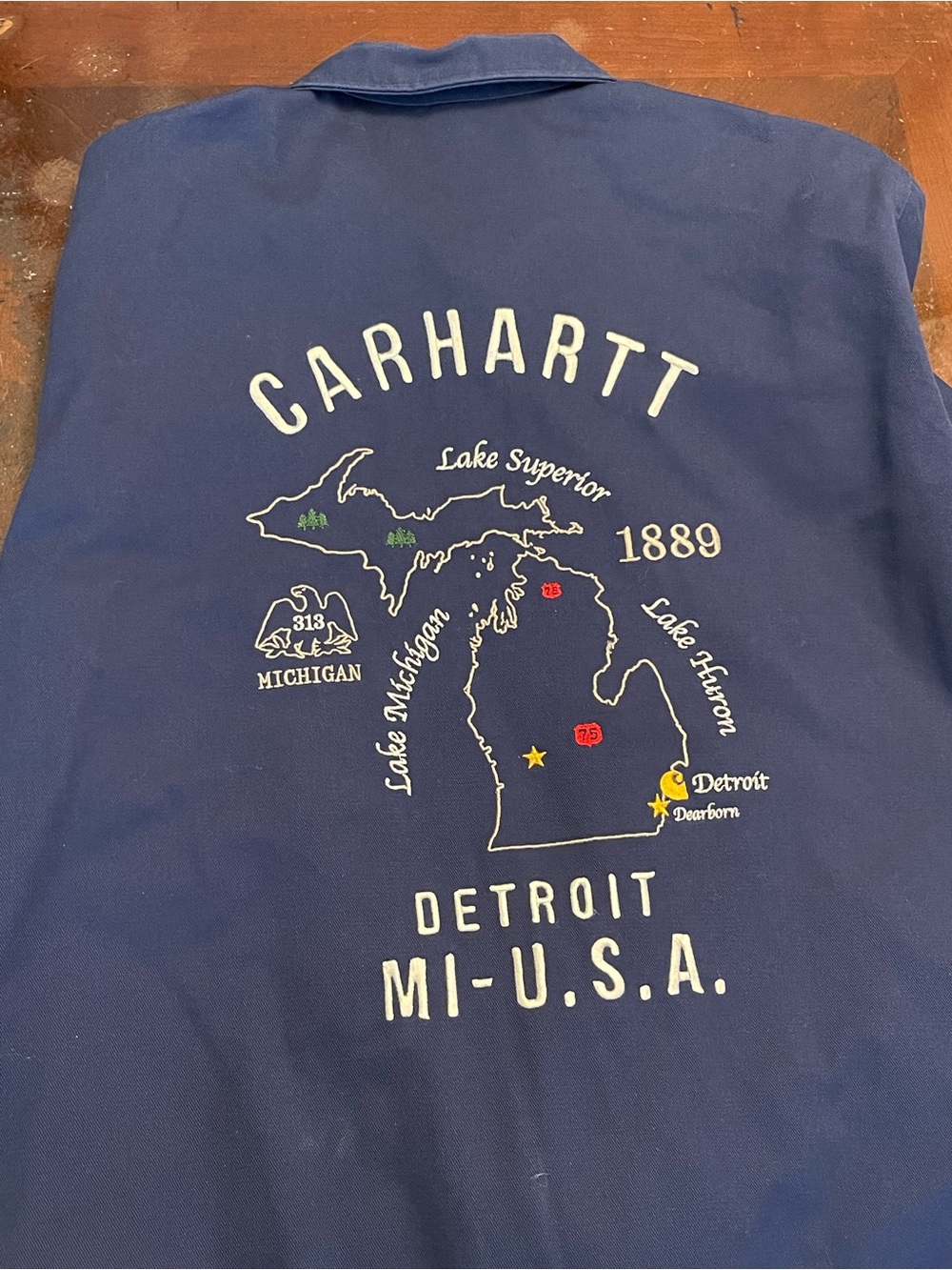 Carbartt WIP Work In Progress Detroit Jacket XL - Picture 10 of 14
